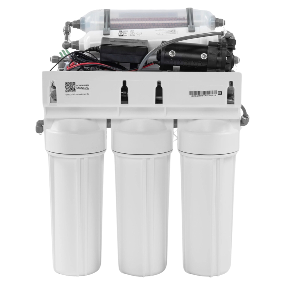 Фільтр зворотного осмосу Platinum Wasser RO7P PLATF-ULTRA7B з насосом Фільтр зворотного осмосу Platinum Wasser RO7P PLATF-ULTRA7B з насосом